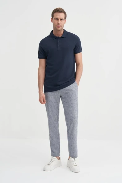 Cazador Erkek Polo Yaka Tshirt 46130 Lacivert ürün görseli 1