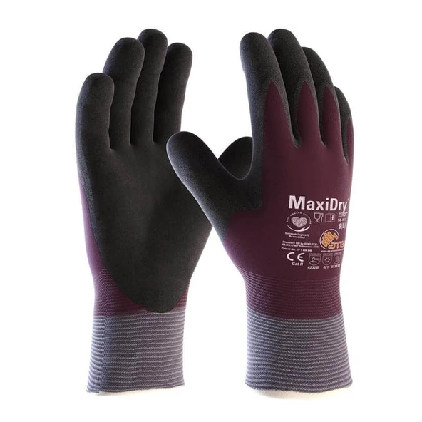 ATG MaxiDry® Zero™ 56-451 Termal Soğuk Ortam Latex İş Eldiveni No:10 ürün görseli 1