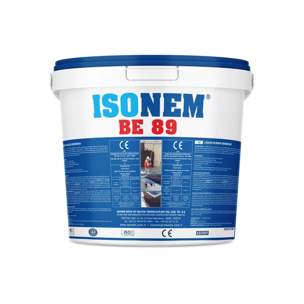 ISONEM BE89 Likit Kauçuk Membran 18 Kg ürün görseli 1