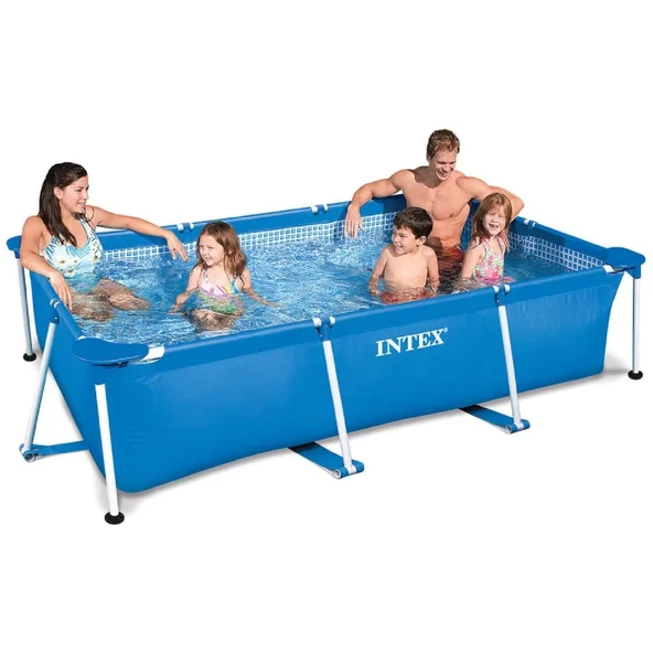 İntex 28272 Dikdörtgen Prefabrik Aile Havuzu 300x200x75Cm ürün görseli 1