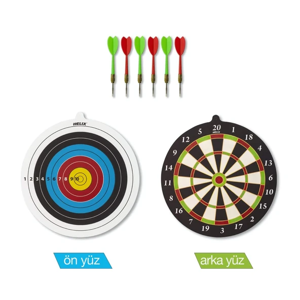 Helix Dart Tahtası Çift Taraflı ürün görseli 1