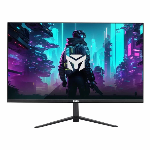 Cube PF-24P180F05 23.8" 180Hz 0.5Ms HDMI+DP FullHD FreeSync IPS Vesa Monitör ürün görseli 1