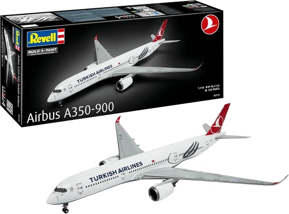 G. Set Türk Hava Yolları/Turkish Airlines Airbus A350-900 Boyalı ürün görseli 1