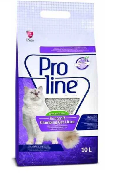 Proline Lavanta Kokulu Bentonit Kedi Kumu 10 Lt ürün görseli 1