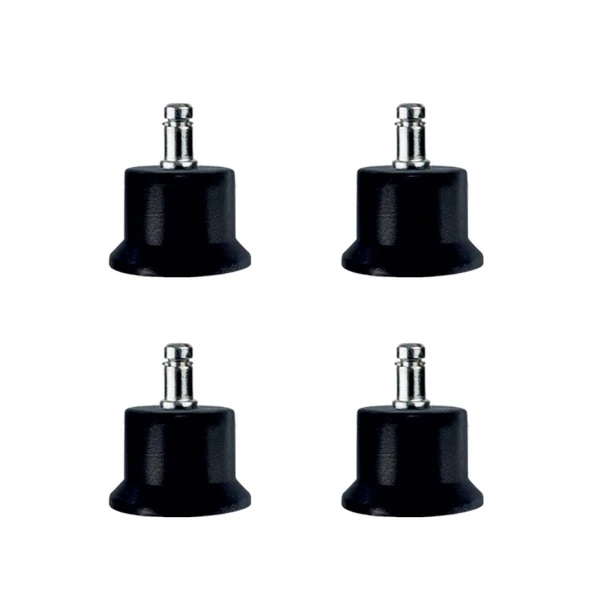 Bekleme Bingo Ayak Geçmeli Pimli - 50MM - Siyah 11MM HKS282 - 4 Adet ürün görseli 1