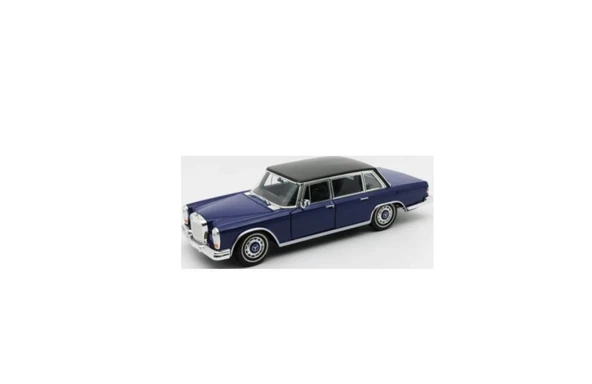 Welly Mercedes Benz 600 1963 Mavi 1/36 Model Araba ürün görseli 1