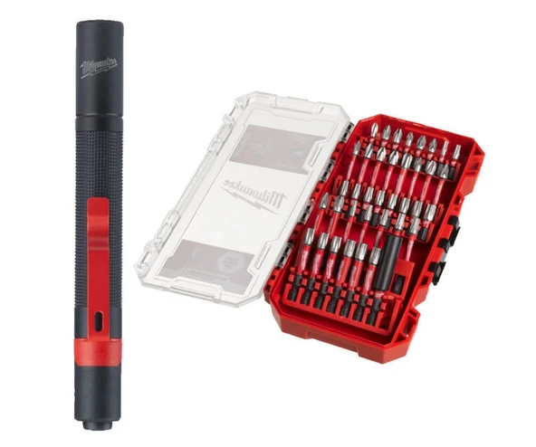 Milwaukee Bits Uç Set 39 Parça Led Fener 4932860932 - Resim 2