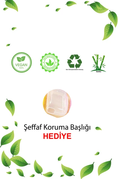 Pharma Acqua 3 Lü Beyaz Bambu Diş Fırçası - Resim 2