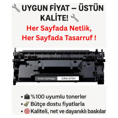 Canon CRG070H/MF463 Çipli Muadil Toner ürün görseli 1