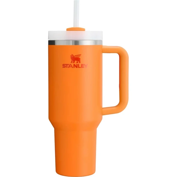 Stanley 10-13230-065 Quencher 1.18 Litre Pipetli Çelik Termos - Turuncu ürün görseli 1
