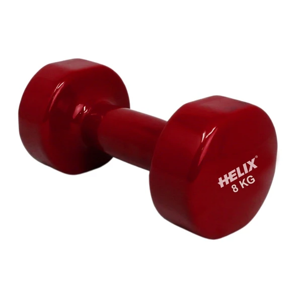 Helix Dambıl Vinil PVC PD-08 8kg ürün görseli 1