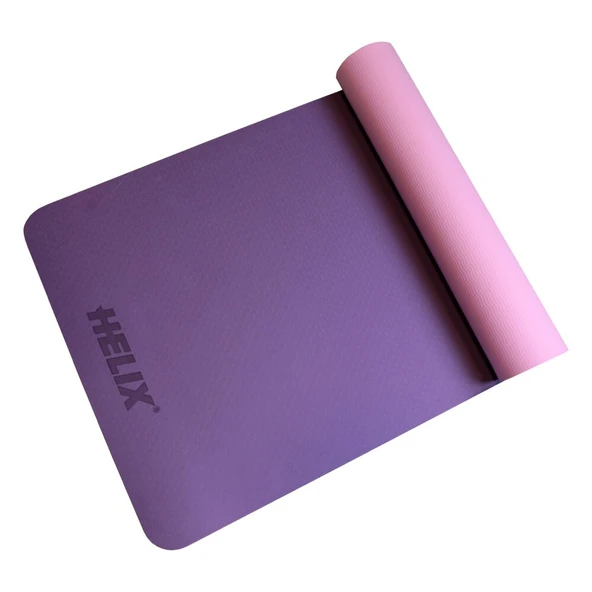 Helix Pilates Matı TPE-200 Pembe - Resim 2