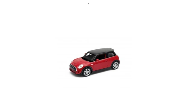 Welly Mini Cooper New Mini Hatch Kırmızı 1/36 Model Araba ürün görseli 1