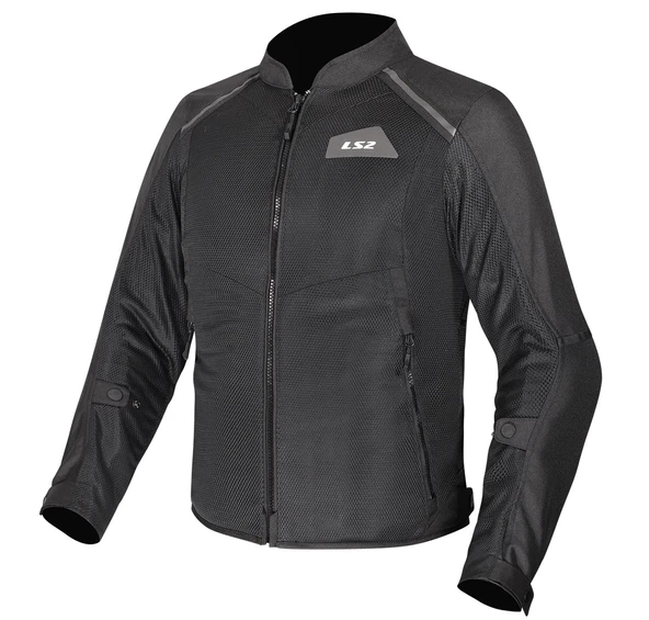 LS2 BREEZE YAZLIK FİLELİ MONT SİYAH ürün görseli 1