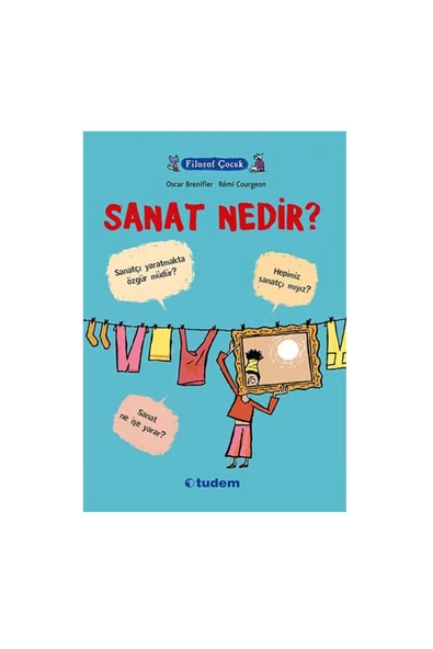 Filozof Çocuk Sanat Nedir ? Tudem ürün görseli 1