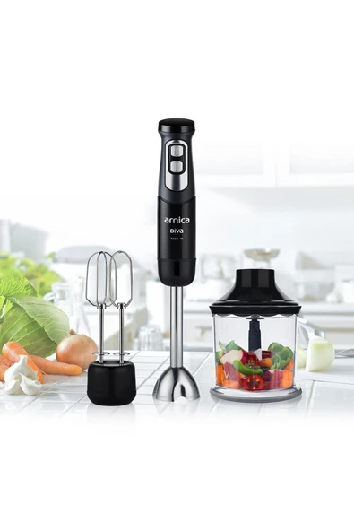 Arnica Diva Blender Seti Siyah GH21595 - Resim 4