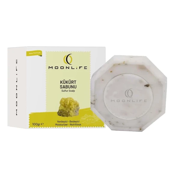 MOON LİFE KÜKÜRTLÜ SABUN 100 GR ürün görseli 1