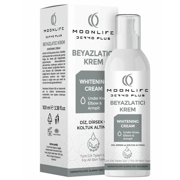 MOON LİFE (DERMO PLUS) BEYAZLATICI KREM 100 ML ürün görseli 1