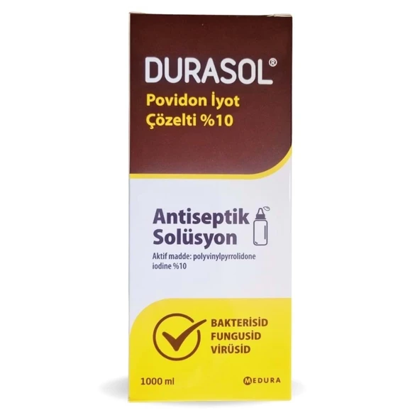 DURASOL ANTISEPTIK POVIDON IYOT 1000ML ürün görseli 1