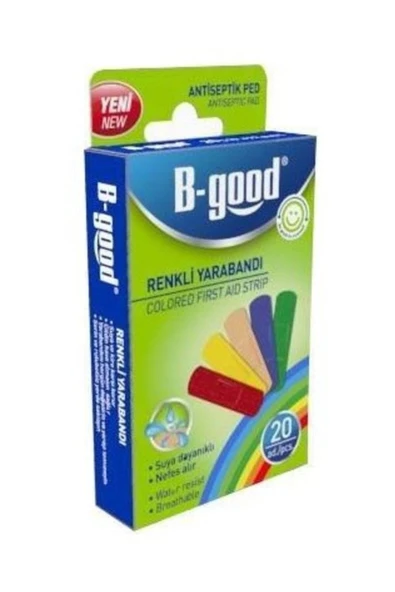 B-GOOD YARA BANDI RENKLİ 20'Lİ ürün görseli 1