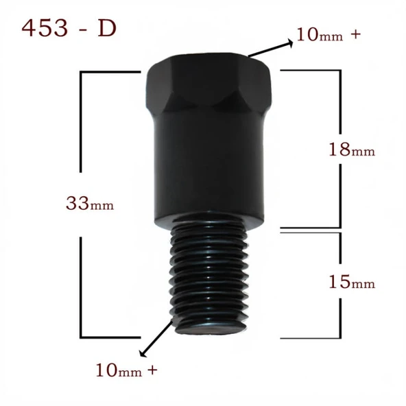 HSB-453-DAYNA DÖNÜŞTÜRÜCÜ APARAT 10MM+ / 10MM+ ürün görseli 1