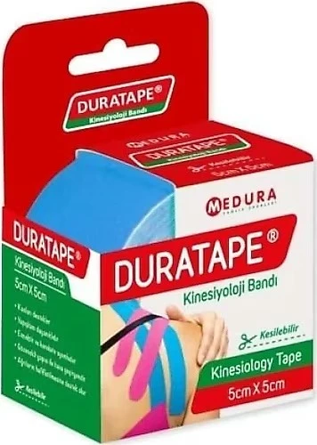 DURATAPE KINESIYOLOJI BANDI 5cmx5m MAVİ ürün görseli 1