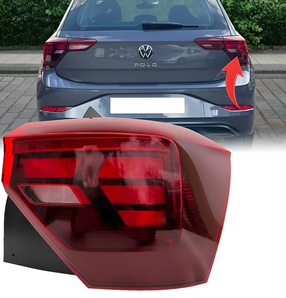 Vw Polo 2021>> Stop Lambası Dış Ledli Sağ 2G0945096E ürün görseli 1