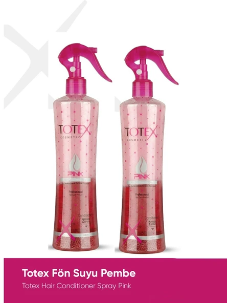Totex Fön Suyu Pink Pembe 400 ml X 2 Adet ürün görseli 1
