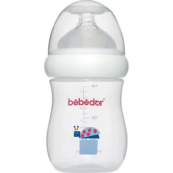 BEBEDOR BİBERON GENİŞ AĞIZ 180ML 97322 ürün görseli 1