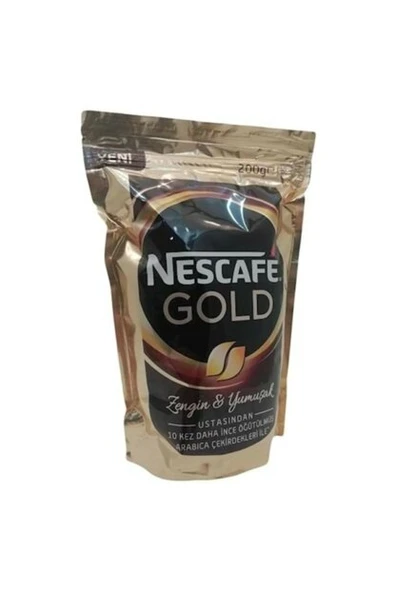 Nescafe Gold Doy Pack Kahve Sgnt 200 Gram 12360825 ürün görseli 1