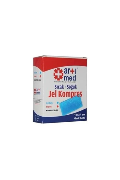 ARTIMED SICAK SOĞUK JEL KOMPRES ORTA 13X27 ürün görseli 1