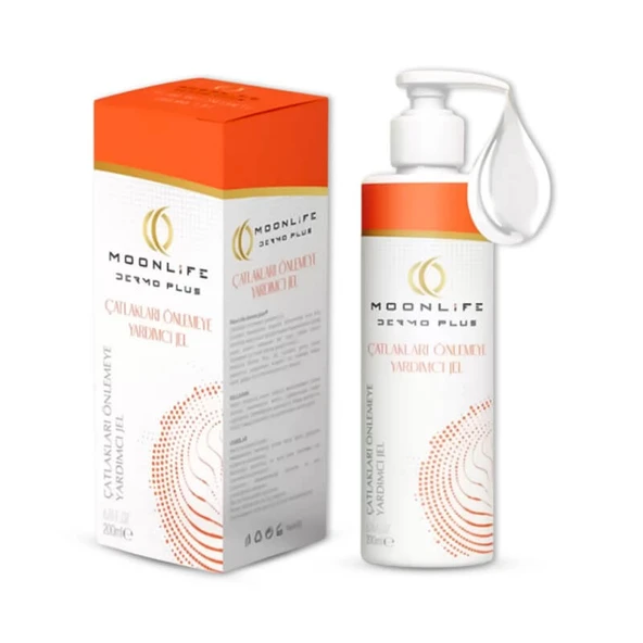 MOON LİFE ( DERMO PLUS ) ÇATLAK ÖNLEMEYE YARDIMCI JEL 200 ML ürün görseli 1