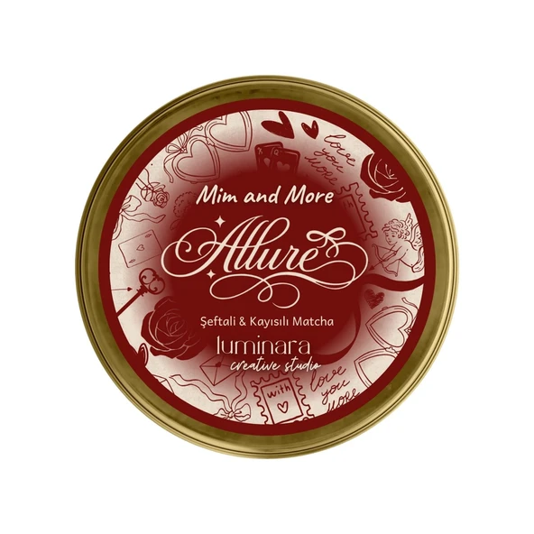 Luminara Studio x Allure Matcha - Şeftali ve Kayısı Aromalı Matcha, 25 gr ürün görseli 1