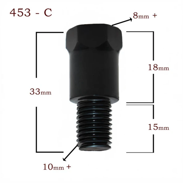 HSB-453-CAYNA DÖNÜŞTÜRÜCÜ APARAT 10MM+ / 8MM+ ürün görseli 1