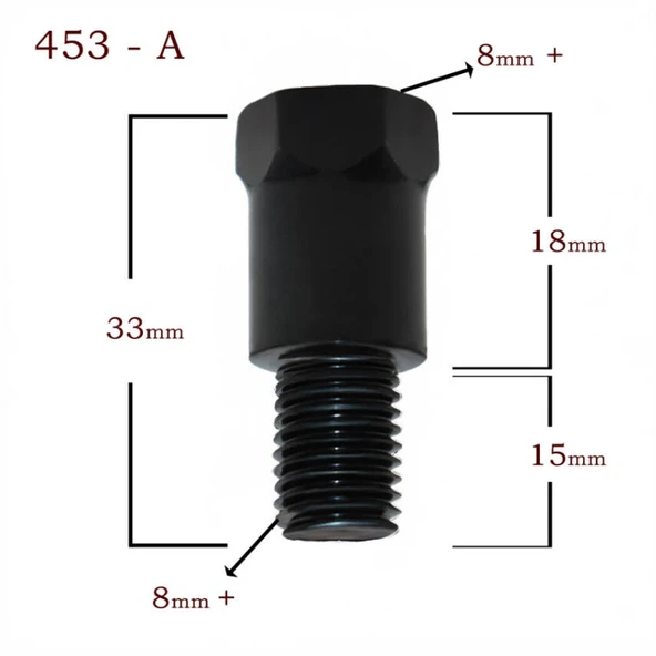 HSB-464AYNA DÖNÜŞTÜRÜCÜ APARAT UZUN 8+ 8+ ürün görseli 1