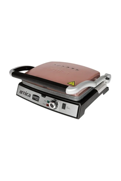 Arnica Tostit Maxi Granit Rose 2000 W Tost Makinesi GH26244 ürün görseli 1