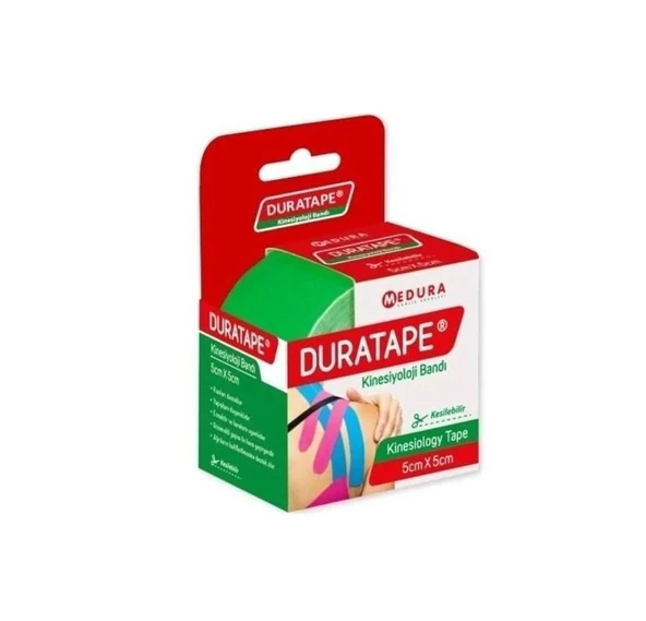 DURATAPE KINESIYOLOJI BANDI 5cmx5m YEŞİL ürün görseli 1