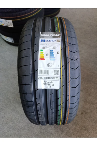 Goodyear 235/45r18 98y Eagle Sport 2 Uhp Xl Fp Oto Yaz Lastiği (ÜRETİM YILI: 2025) ürün görseli 1