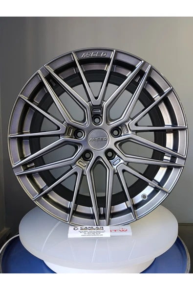 arceo Arc-18193-41 8.0x18"-5x120 Et35 72.6 Uyumlu  Hyper Black Sevilla Jant (4 Adet) ürün görseli 1