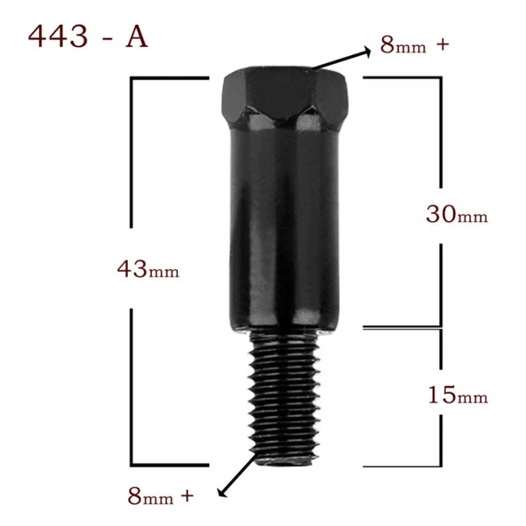 HSB-443-AAYNA DÖNÜŞTÜRÜCÜ APARAT UZUN 8+ / 8+ ürün görseli 1