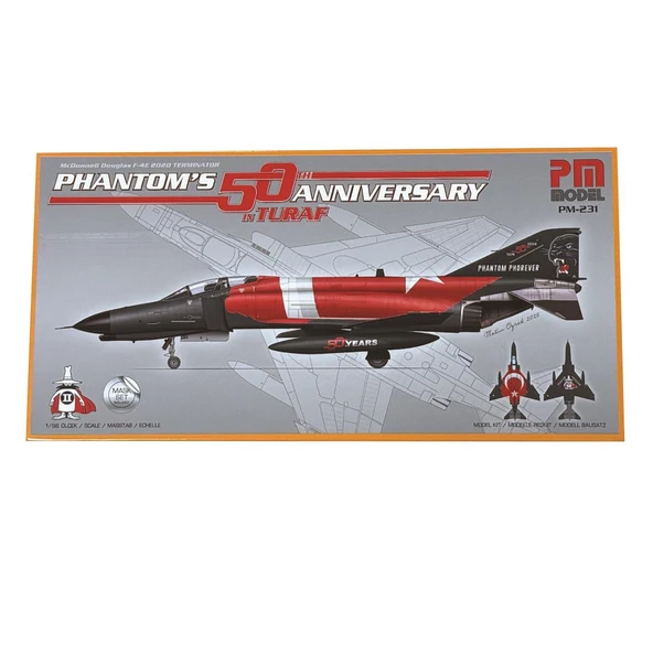 F-4 E Phantom 50th Anniversary in TURAF  2 PM Model ürün görseli 1