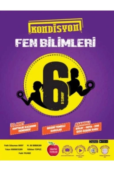 Newton 6.Sınıf Fen Bilimleri Kondisyon Deneme ürün görseli 1