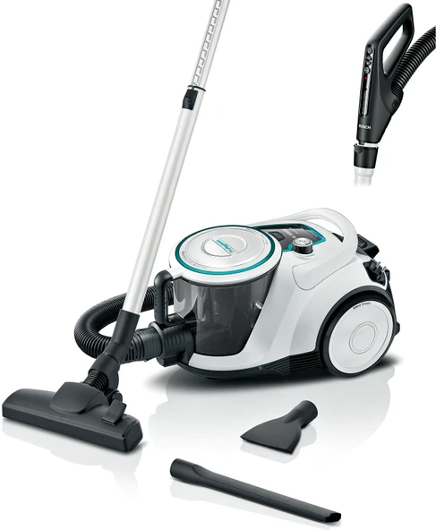 Serie 6 Toz torbasız Süpürge ProHygienic Beyaz BGS41HYG1 ürün görseli 1