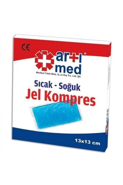 ARTIMED SICAK SOĞUK JEL KOMPRES KÜÇÜK 13X13 ürün görseli 1
