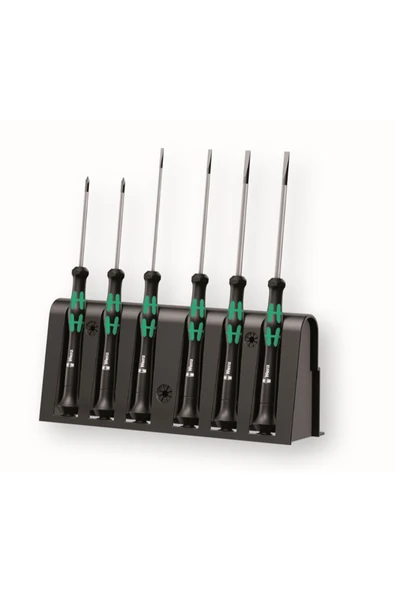 wera 2035/6 A Elektronikçi Tornavida Takımı 6 Parça 05118150001 ürün görseli 1