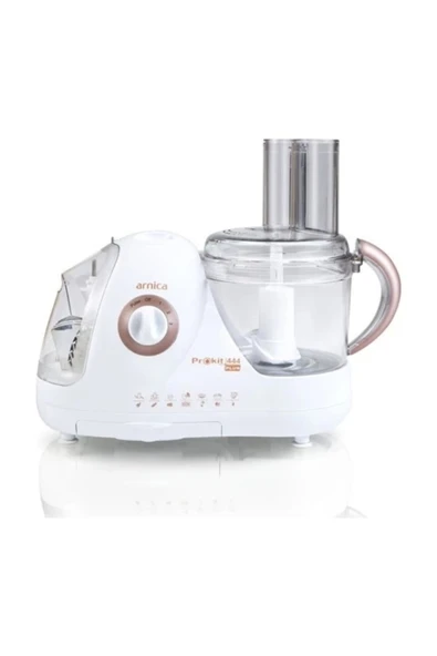Arnica Prokit 444 Plus GH21021 Compac Mutfak Robotu 800W Rose - Resim 2