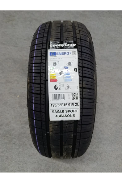 Goodyear 195/55R16 91V GOODYEAR EAG SP 4SEASONS XL (2025) ürün görseli 1