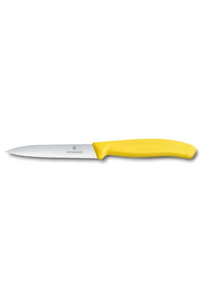 Victorinox 6.7736.l8 10 Cm Tırtıklı Soyma Bıçağı ürün görseli 1