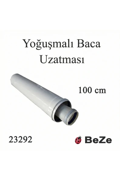 BEZE Yoğuşmalı Kombi Baca Uzatması 100 CM - 50 CM / Tüm Kombilerle Uyumlu ürün görseli 1