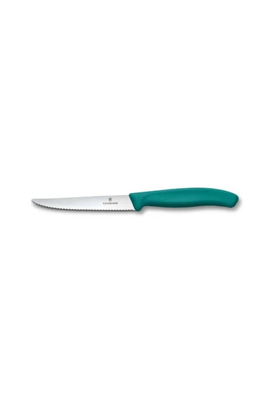 Victorinox 6.7234.C1 Swiss Classic 11cm Biftek&Pizza Bıçağı, Yeşil ürün görseli 1
